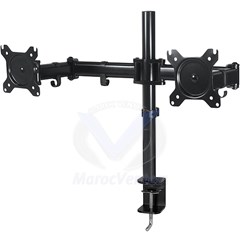 Support Deux Bras pour Ecran LCD 13" à 27"